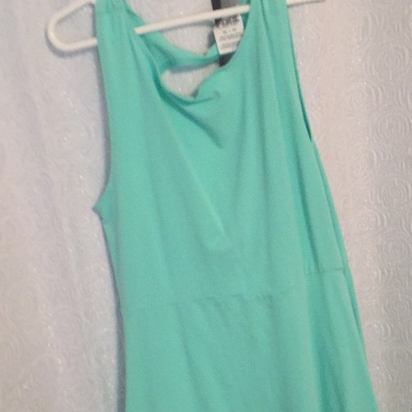 Pink brand teal blue dress - Picture 4 of 4